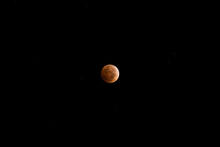 Blood Moon, 2014, From Lang Ranch