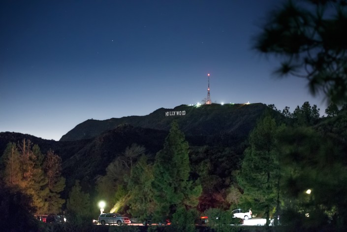 The Hollywood Sign From Griffith Observatory