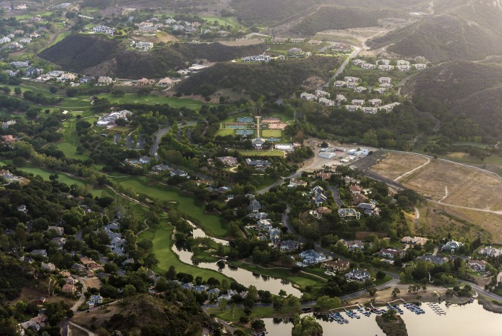 Sherwood Country Club from The Air